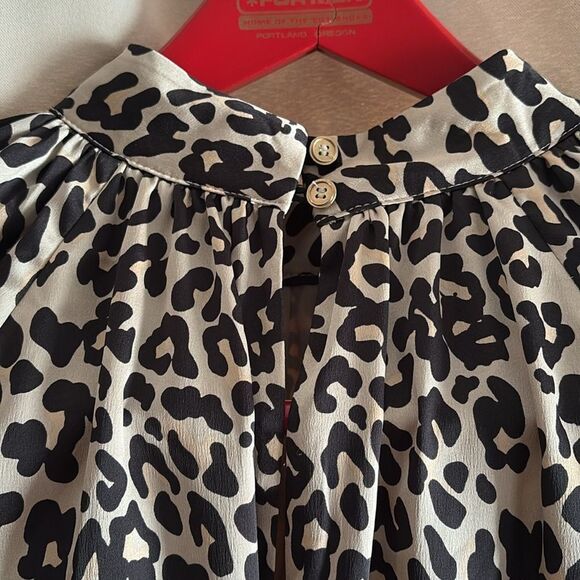 Loft cheetah print dress - Picture 10 of 13